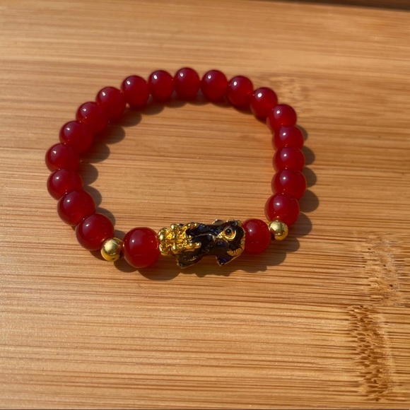 Red Agate Bracelet - Picture 5 of 8